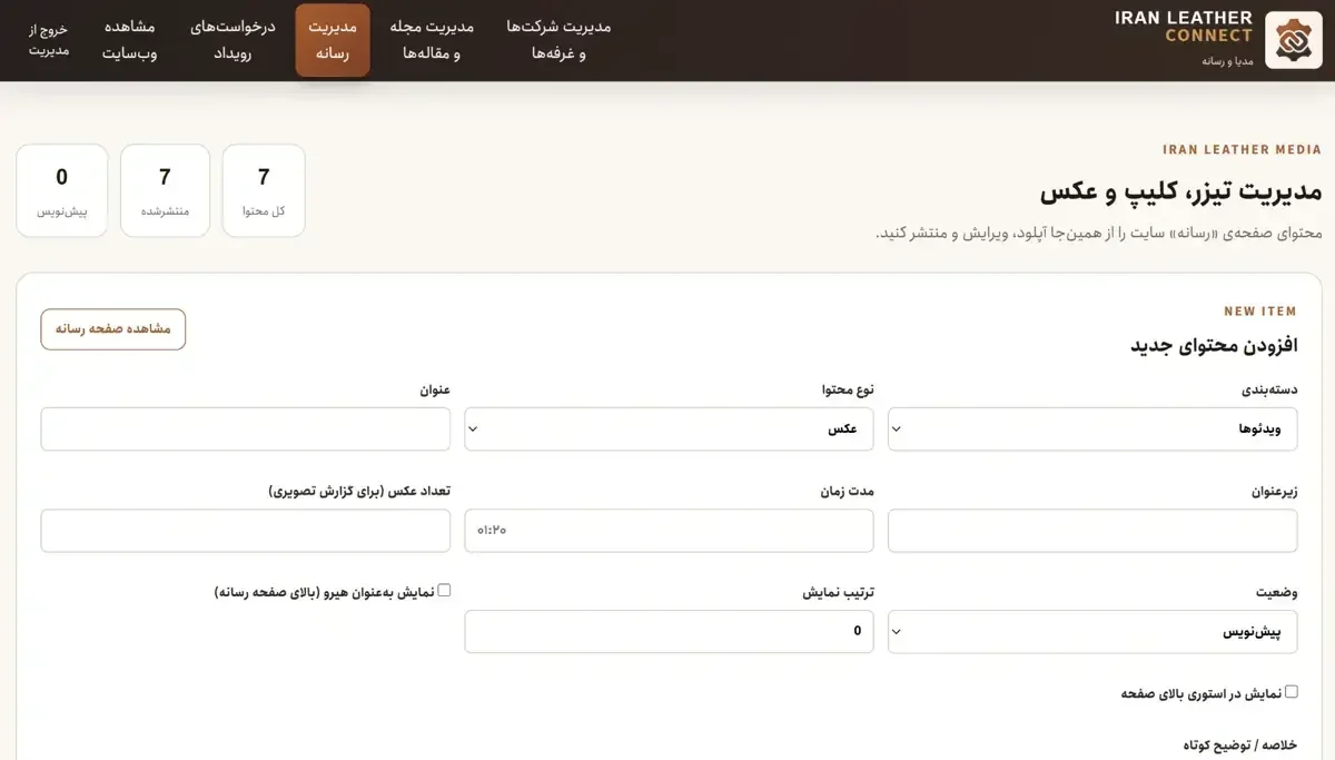 مدیریت رسانه